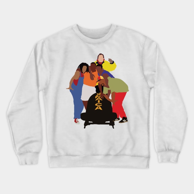 Cool Runnings Crewneck Sweatshirt by FutureSpaceDesigns